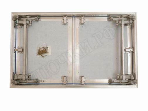 Люк под плитку Нажимной Хаммер Слава 2 створки 1000*550 Люк под плитку Нажимной Хаммер Слава 2 створки 1000*550