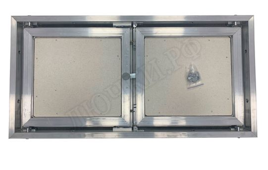 Люк-дверь под плитку Техно 2 створки 2000*1350 Люк-дверь под плитку Техно 2 створки 2000*1350