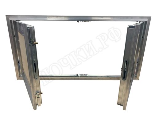 Люк-дверь под покраску Техно Противопожарный 2 створки 1800*1400 Люк-дверь под покраску Техно Противопожарный 2 створки 1800*1400