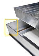 Напольный люк Премиум 54 мм 2 створки 950*1050 Напольный люк Премиум 54 мм 2 створки 950*1050