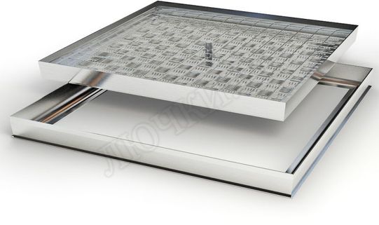 Напольный люк Премиум 48 мм 200*500 Напольный люк Премиум 48 мм 200*500