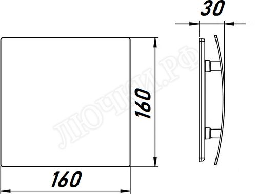 Вытяжной вентилятор Awenta System+, Turbo, 100, KWT100CTR, PEDM100, Под покраску, пластик Вытяжной вентилятор Awenta System+, Turbo, 100, KWT100CTR, PEDM100, Под покраску, пластик